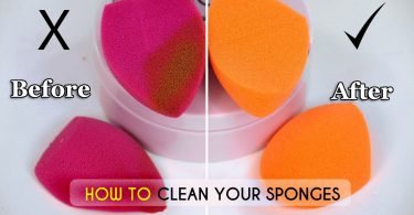How To Clean Makeup Sponge